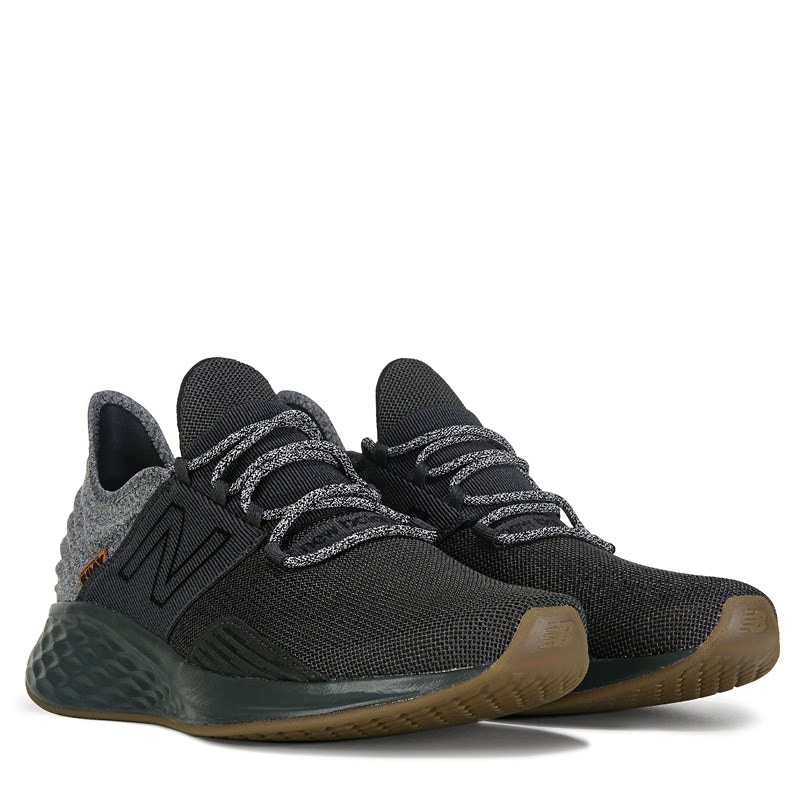 New Balance Men's Fresh Foam Roav V1 Sneaker, Lead/Light Aluminum, 11