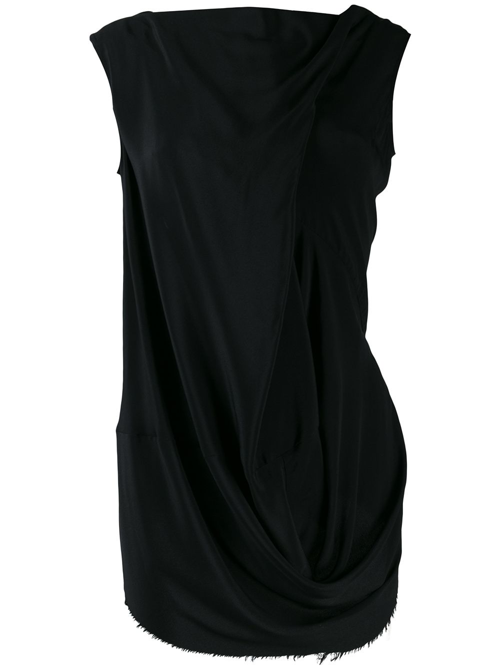 Ruched effect tunic - Black