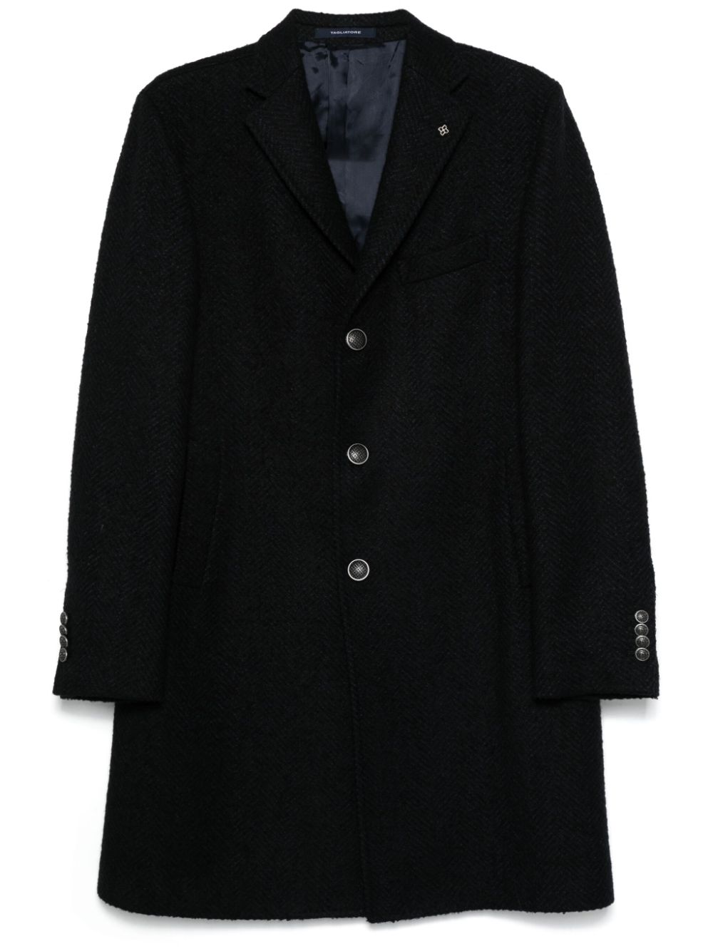 Herringbone coat - Blue