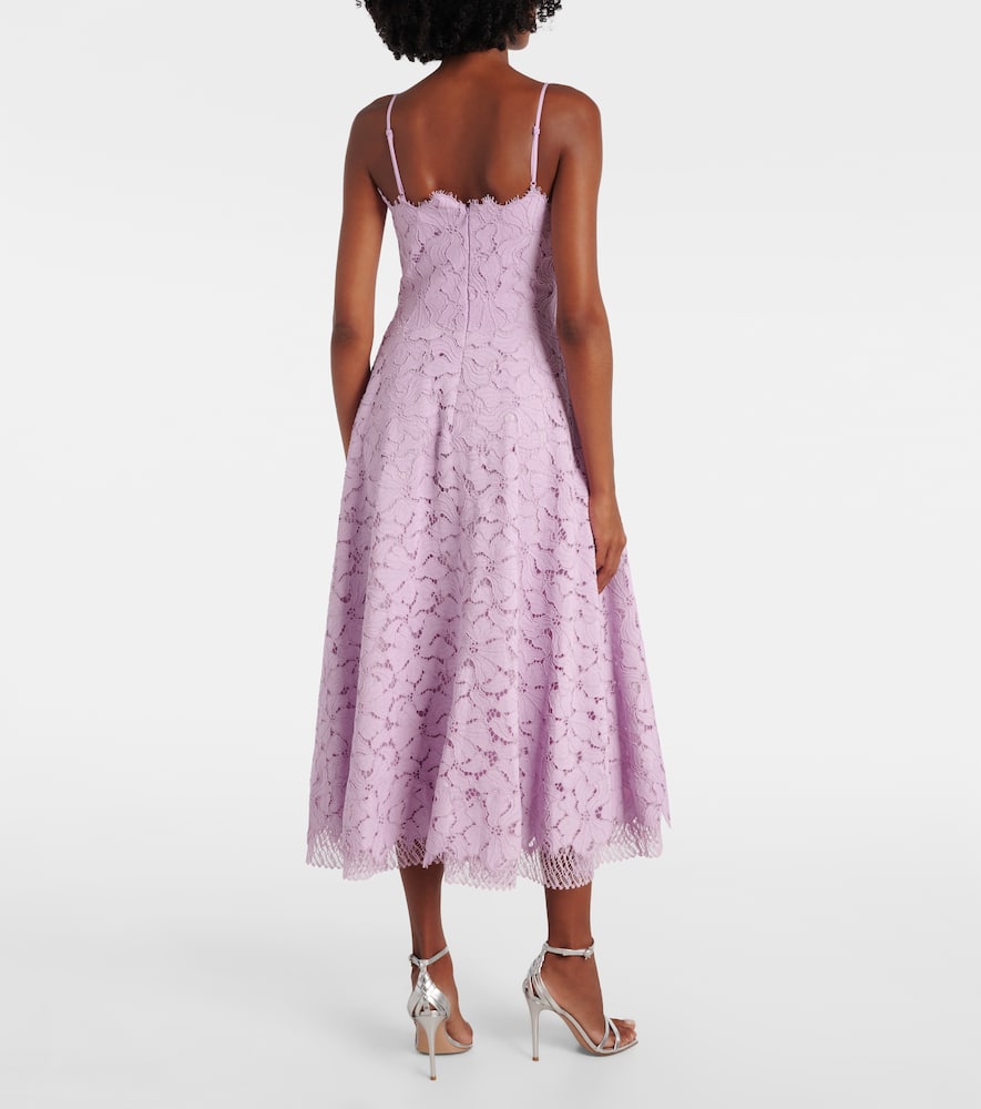 Julia lace midi dress