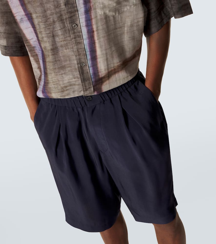 Natté Bermuda shorts
