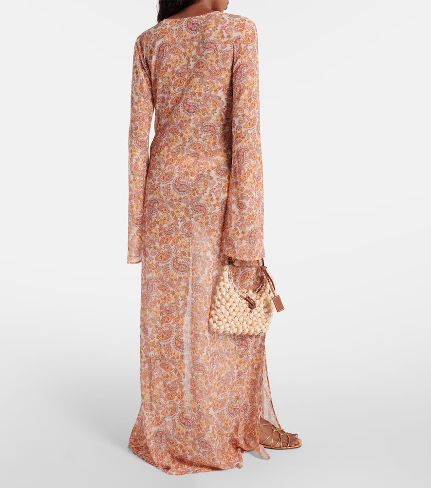 Desert paisley beach dress