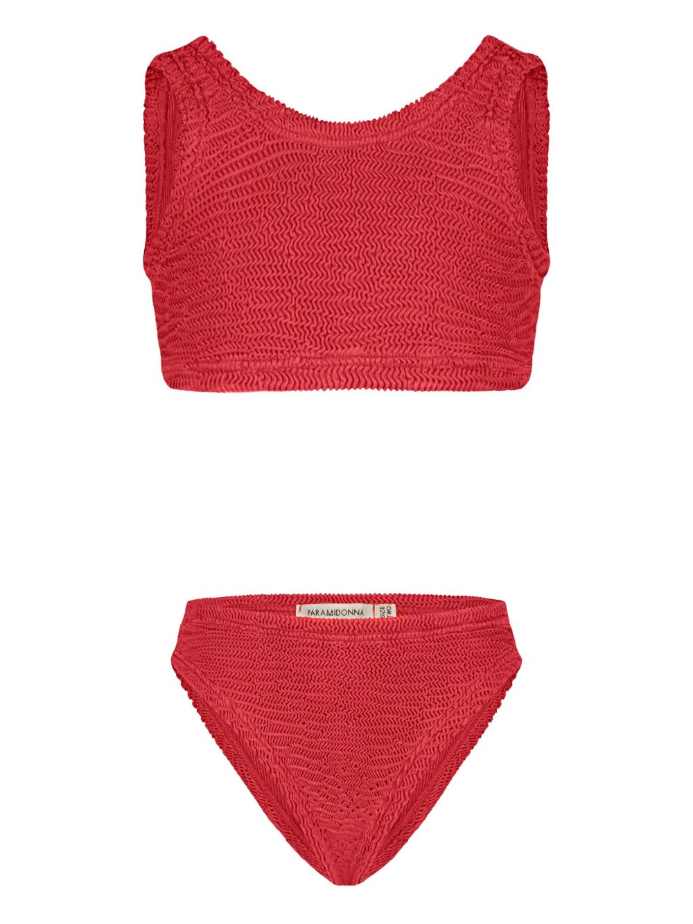 PARAMIDONNA Kids Katy bikini - Red