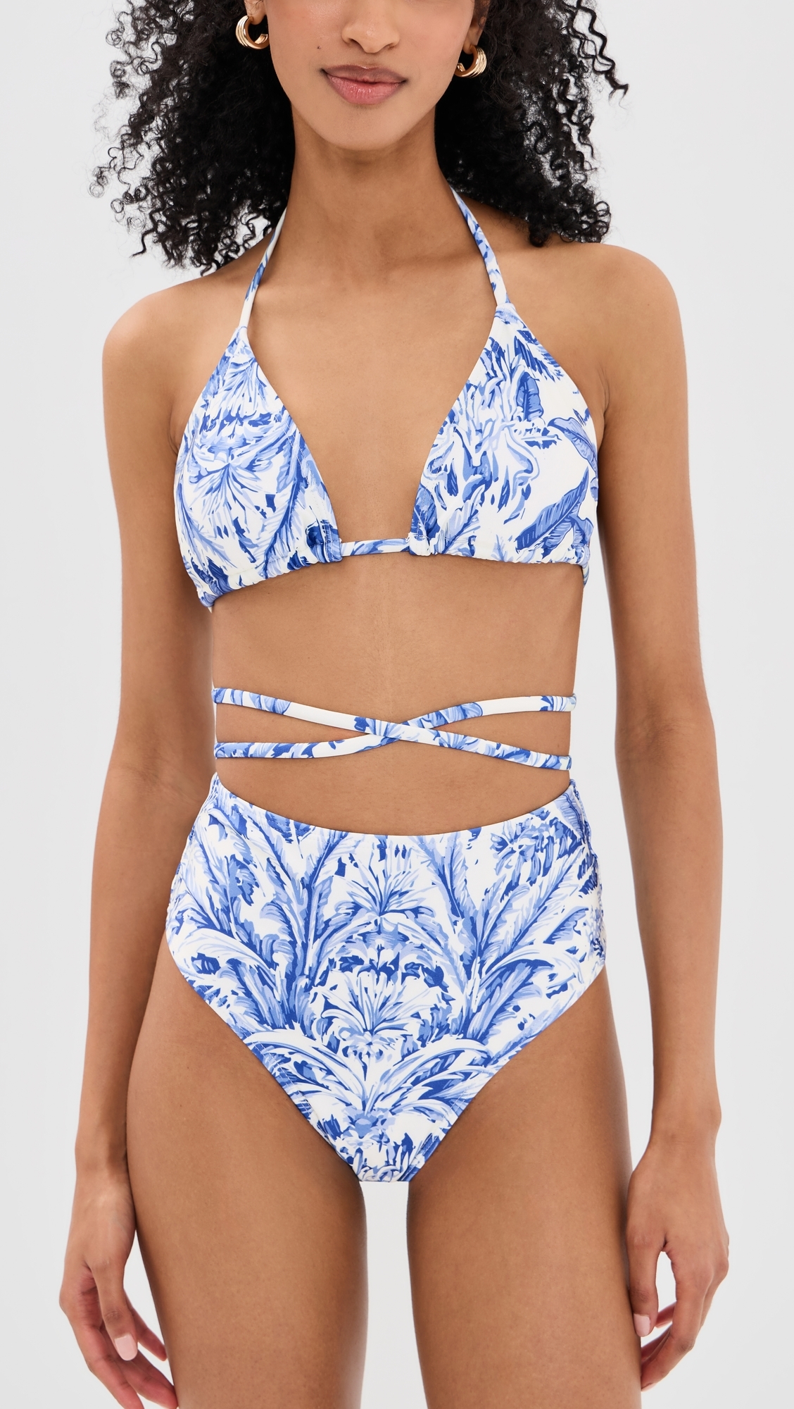 Maai Swim Bikini Set Toile Blue