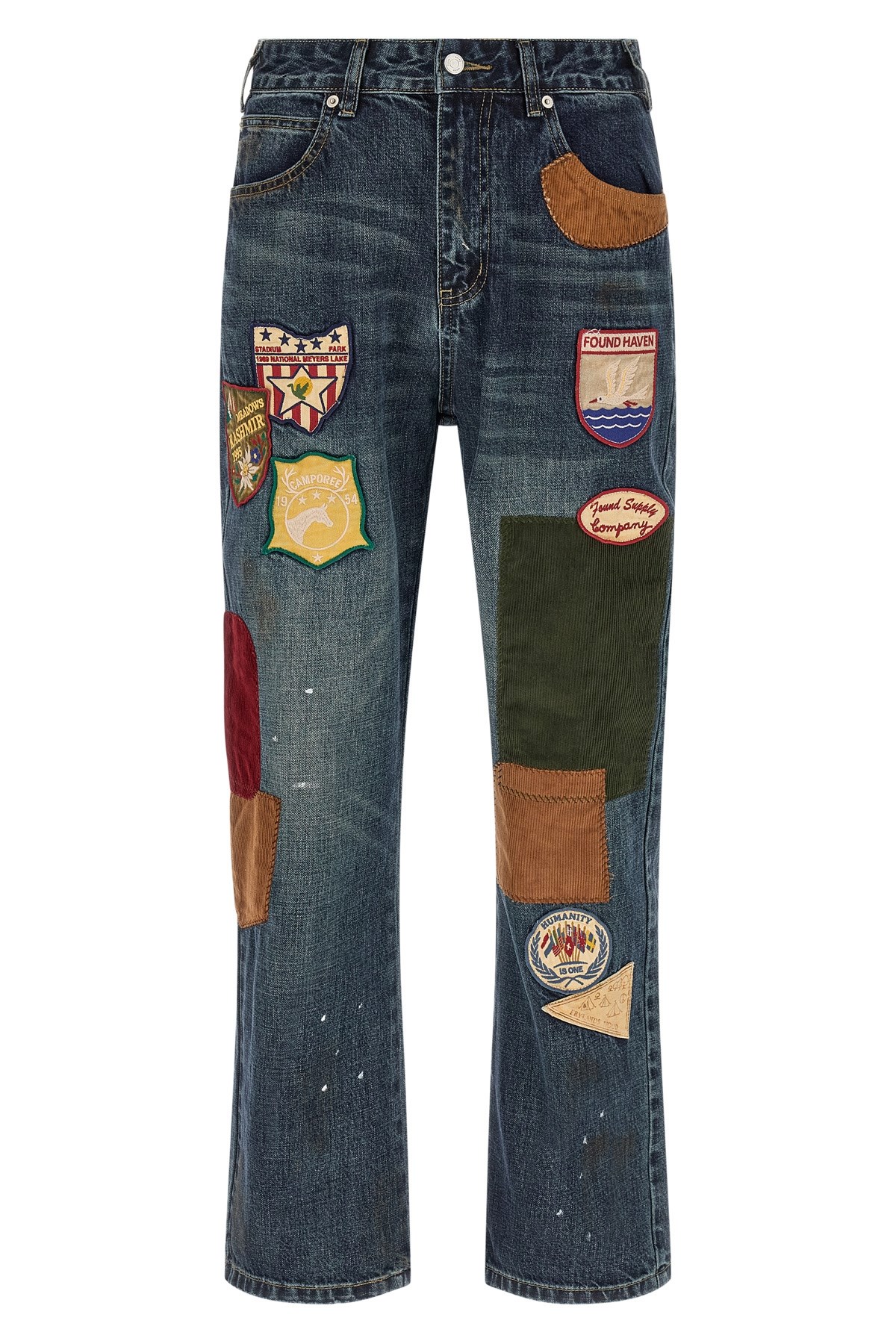 'Patchwork' Jeans