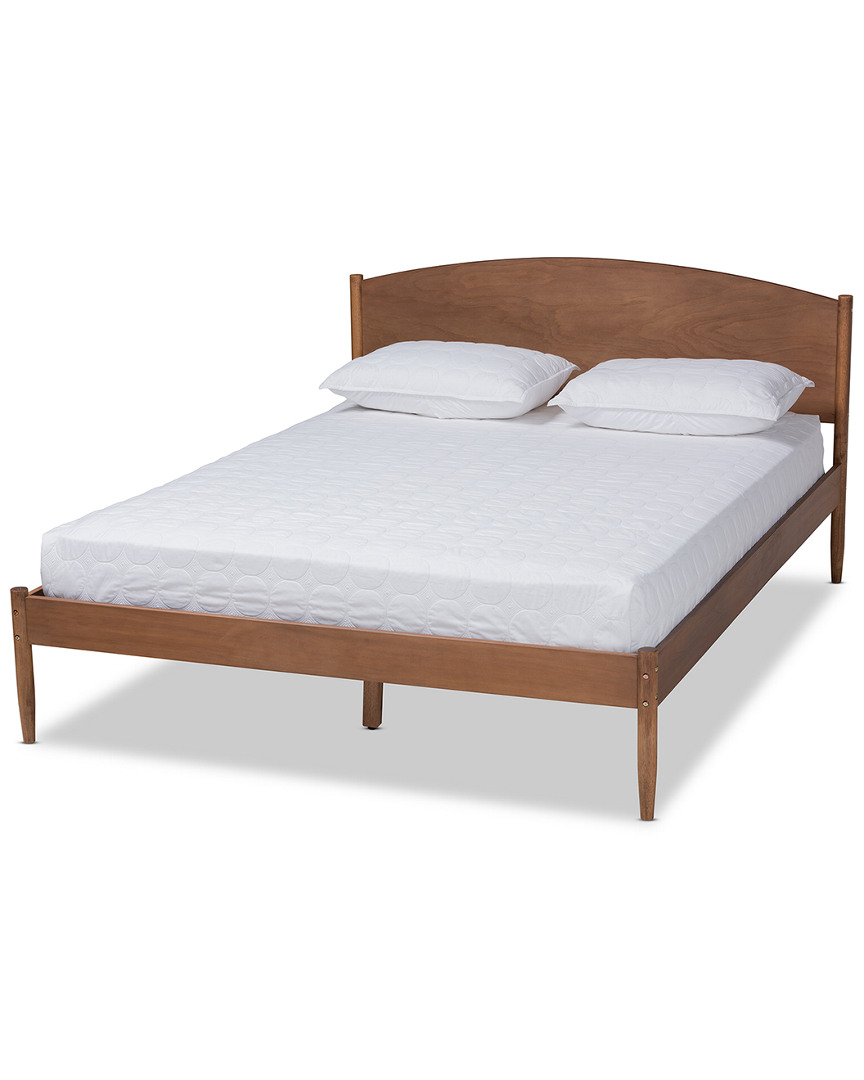 Baxton Studio Leanora King Size Platform Bed