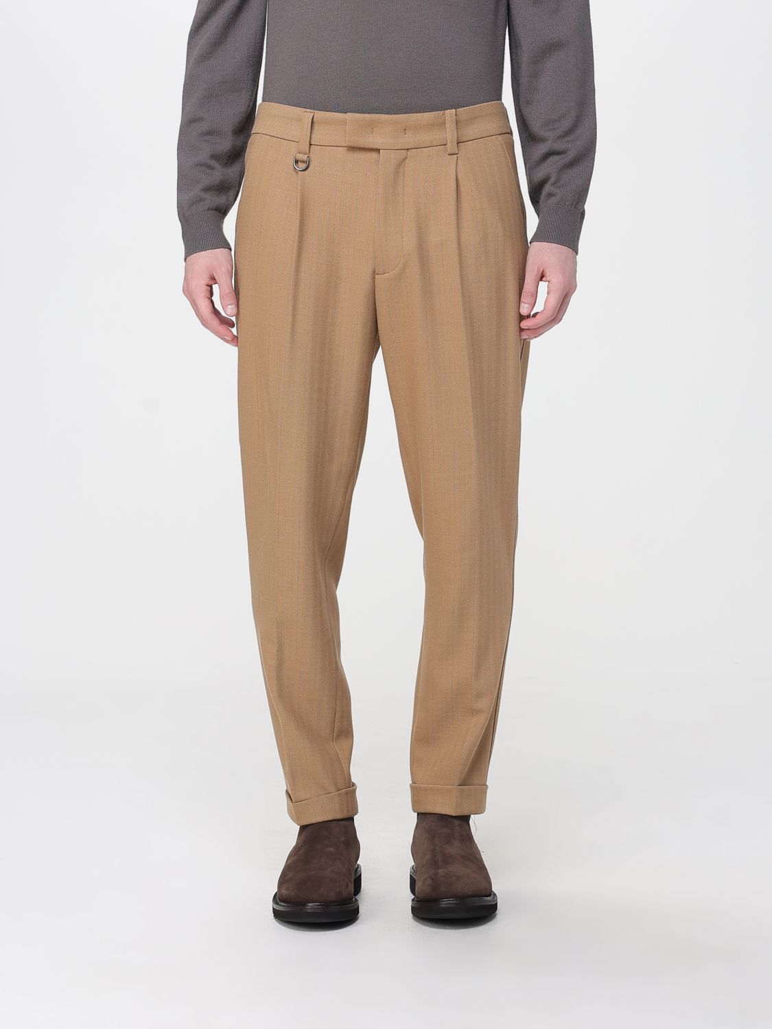 Pants Men color Beige