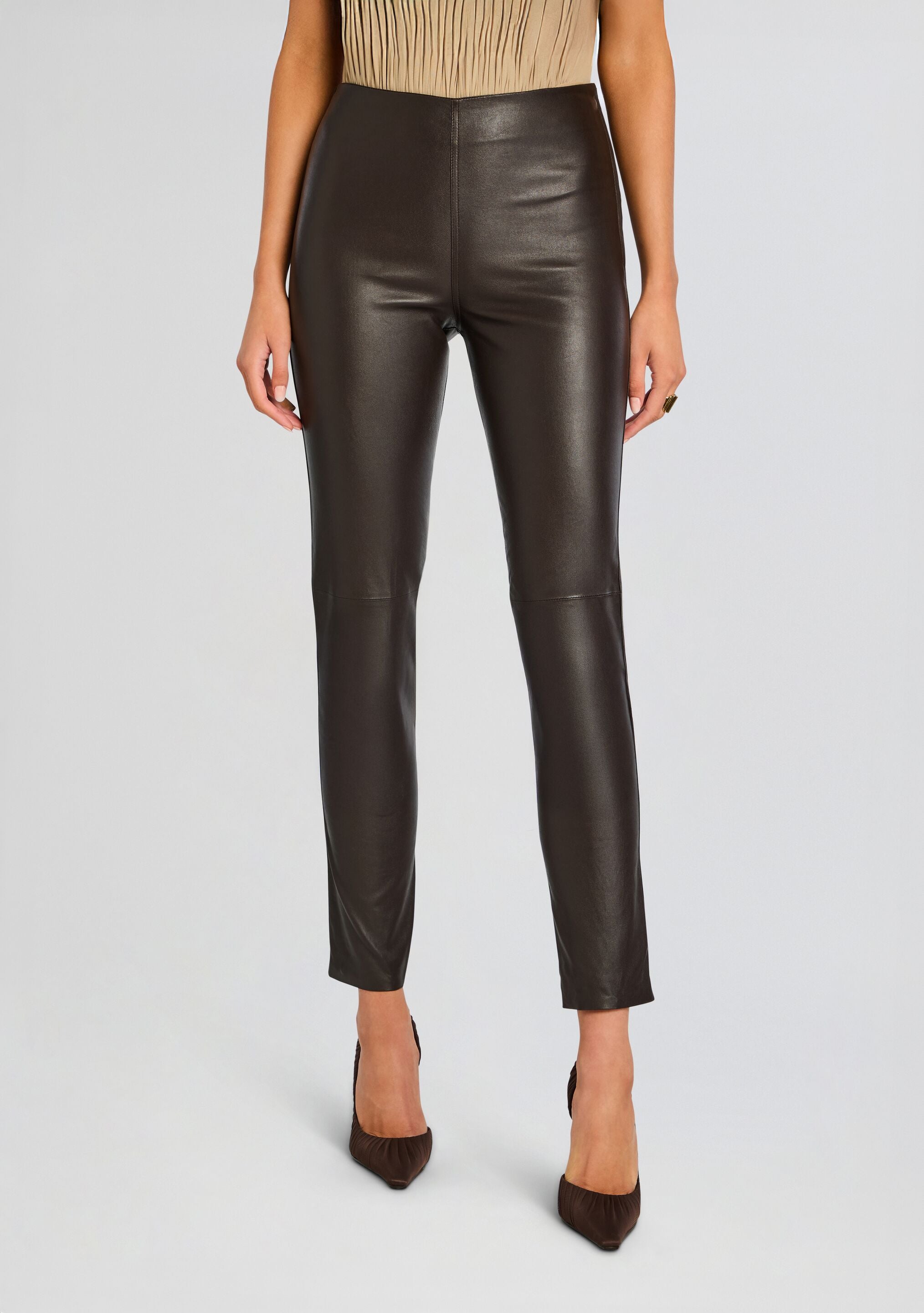 Cyra Leather Legging