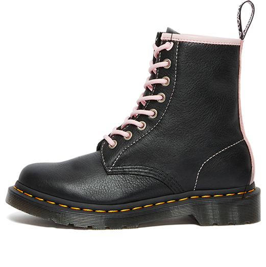 (WMNS) 1460 Contrast Leather Lace Up Boots 'Black Pink'