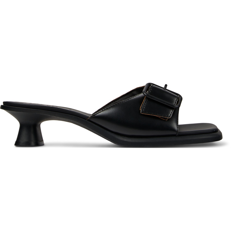 CAMPER Dina - Sandals for Women - Black, 41, Smooth leather