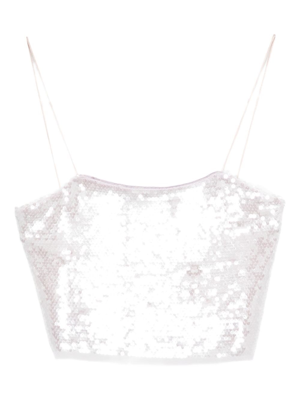 Forte_Forte Sequined Top