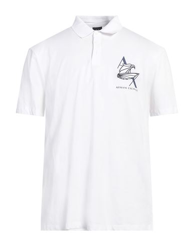 Man Polo shirt White