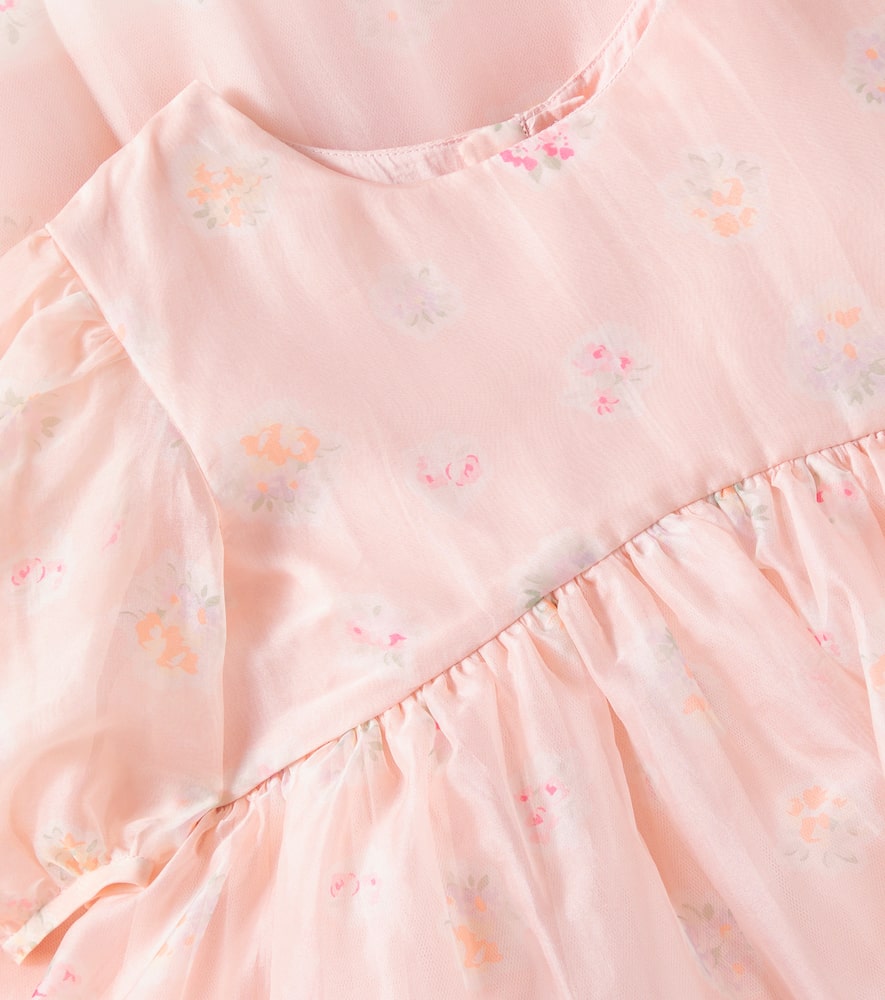 Bonpoint Elmae floral silk dress