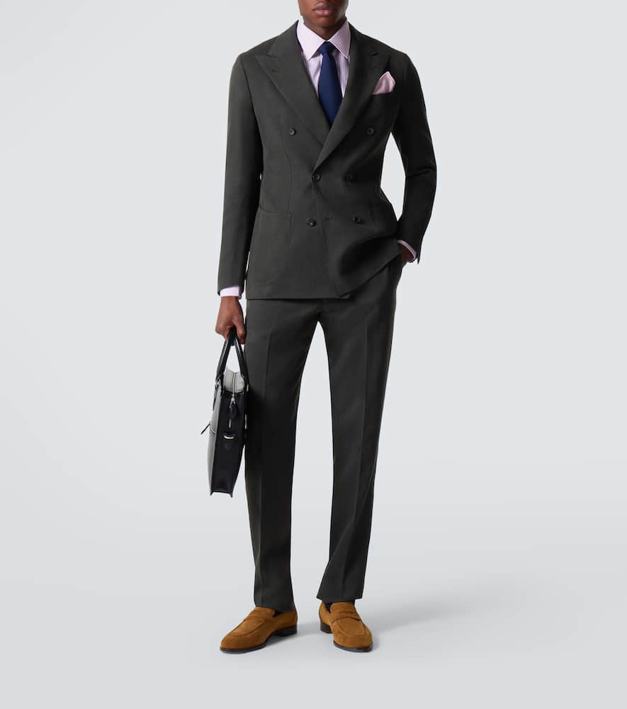 Linen suit