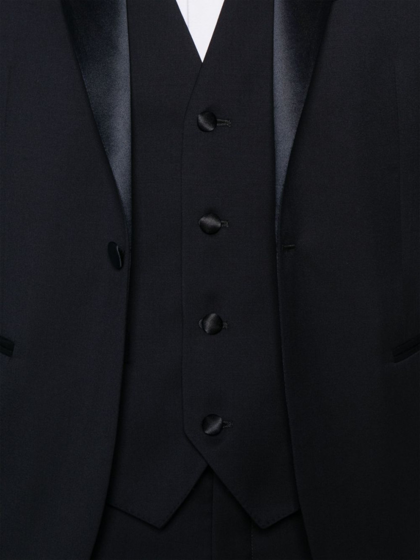 Dark Blue Classic Tailored Suit
