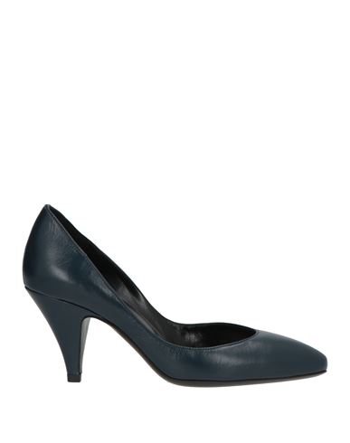 Woman Pumps Midnight blue Size 6 Lambskin
