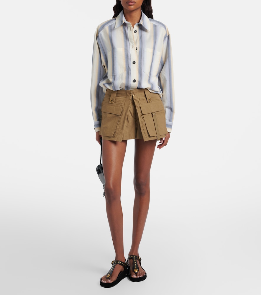 Mahvane striped cotton shirt