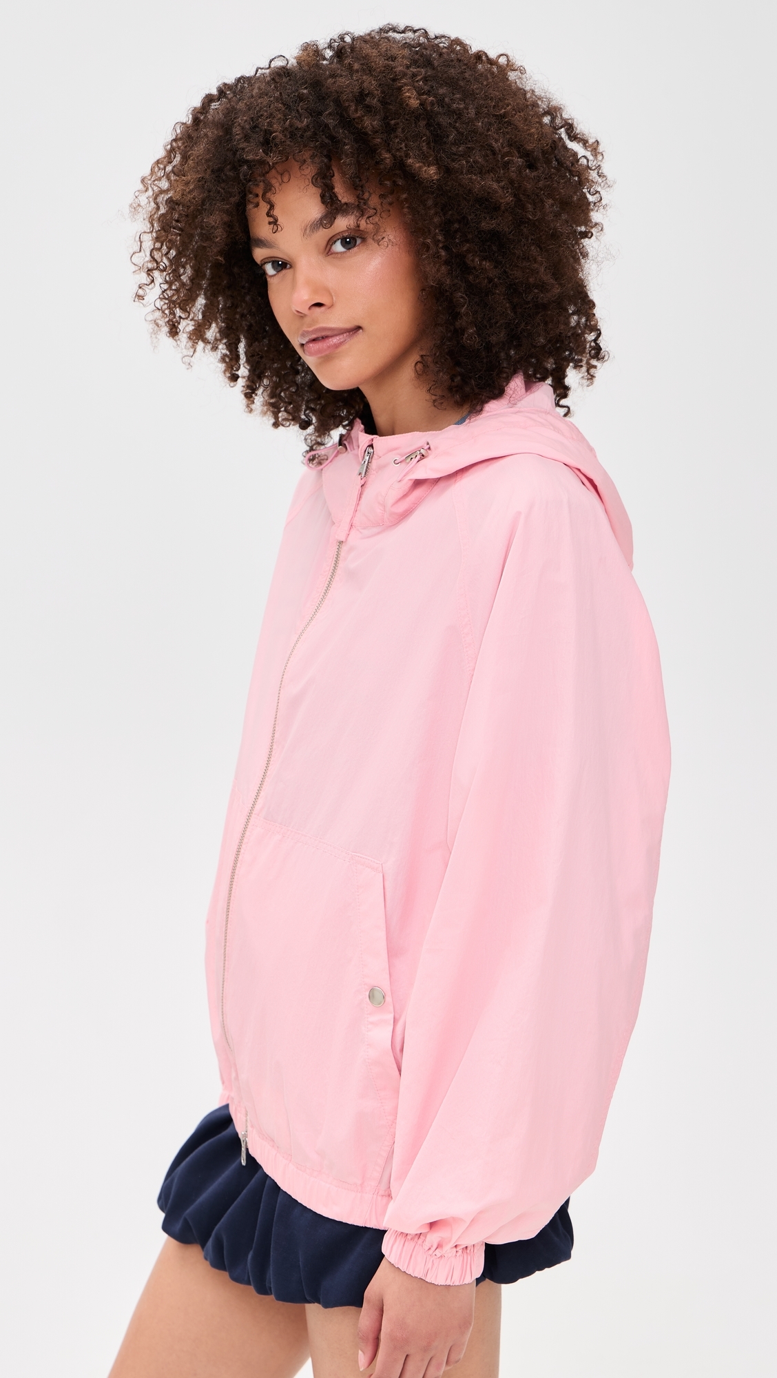 Summer Breeze Windbreaker Soft Pink