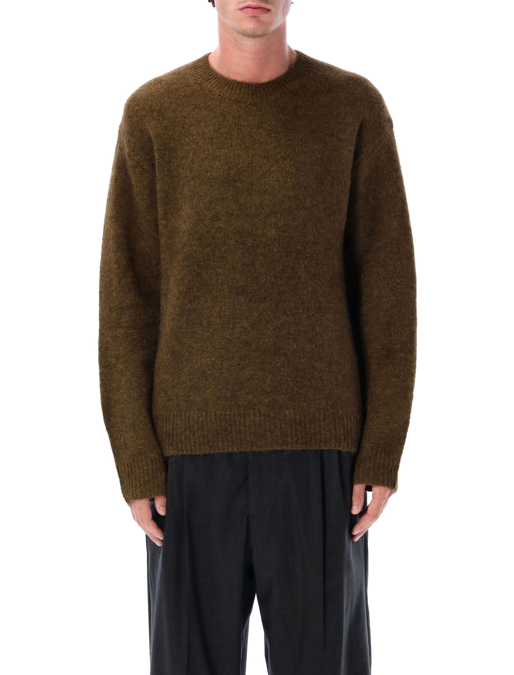 Alpaca Drop Crew Sweater - Size L