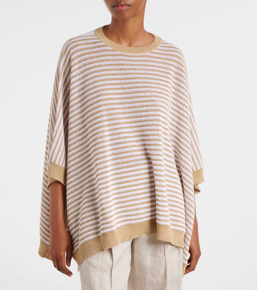 Knitted striped top