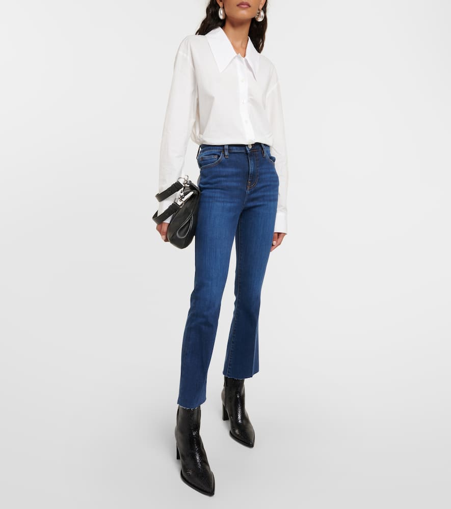 Frame Le Slim Palazzo wide-leg jeans