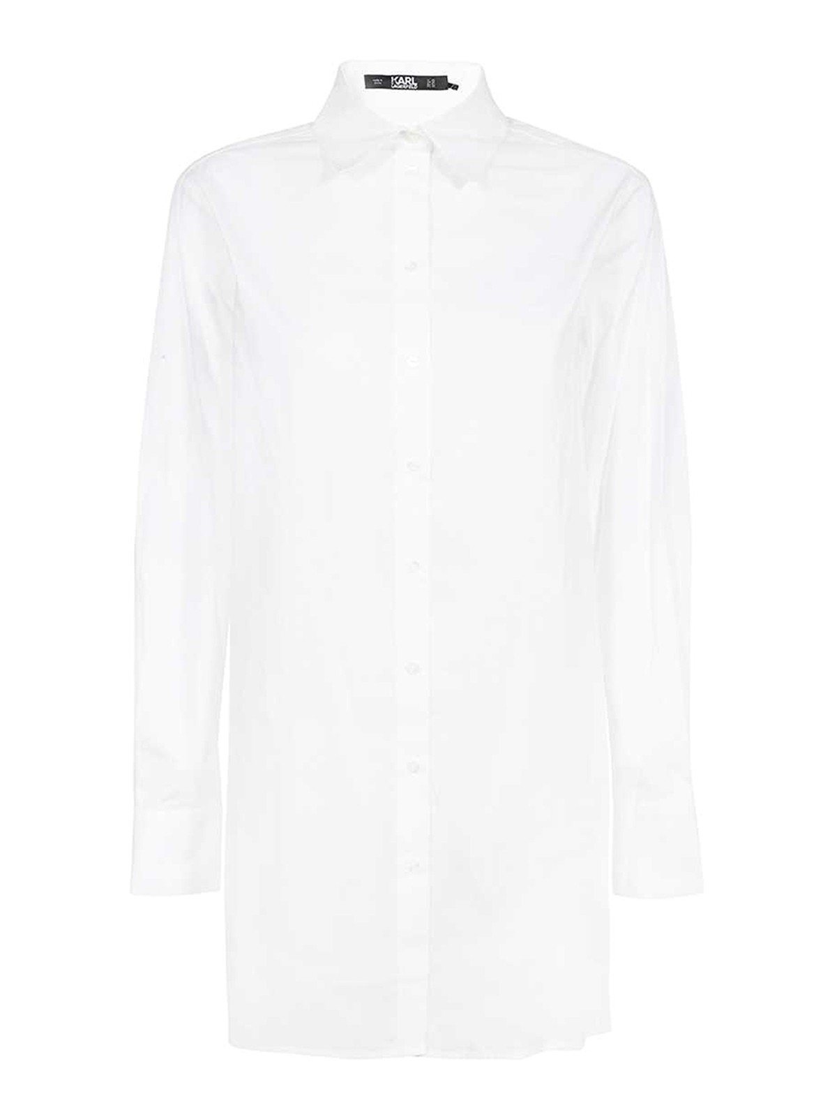 Pleated back tunic shirt