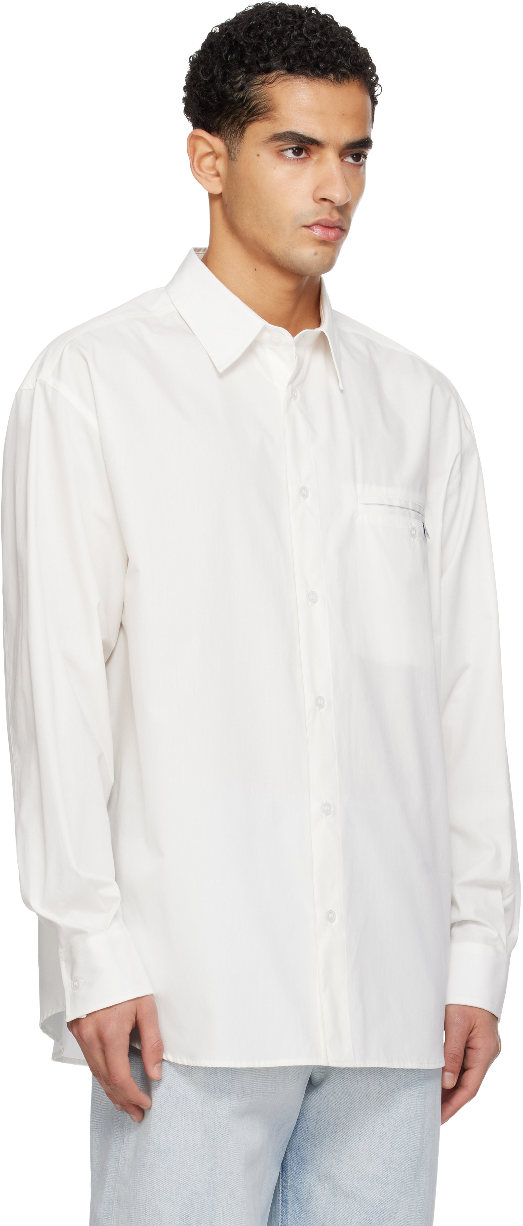 White Cotton Shirt