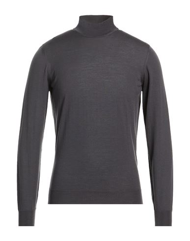 Man Turtleneck Navy Size 38 Merino Wool