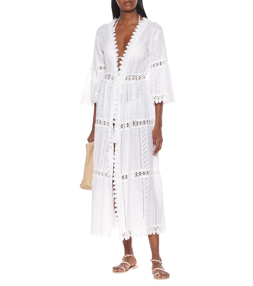 Melissa Odabash Robbi cotton-lace kaftan