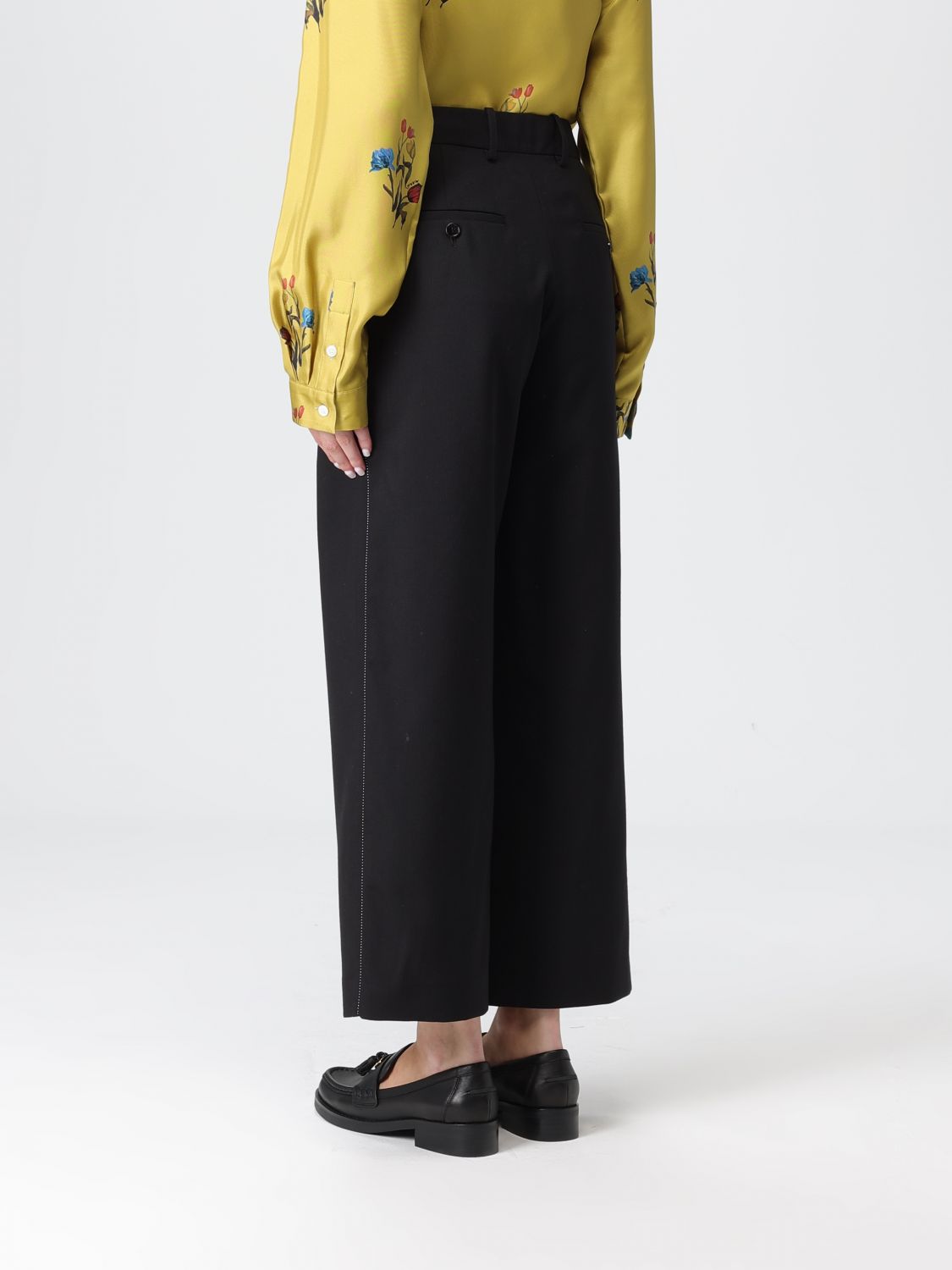 Jeans Woman color Black