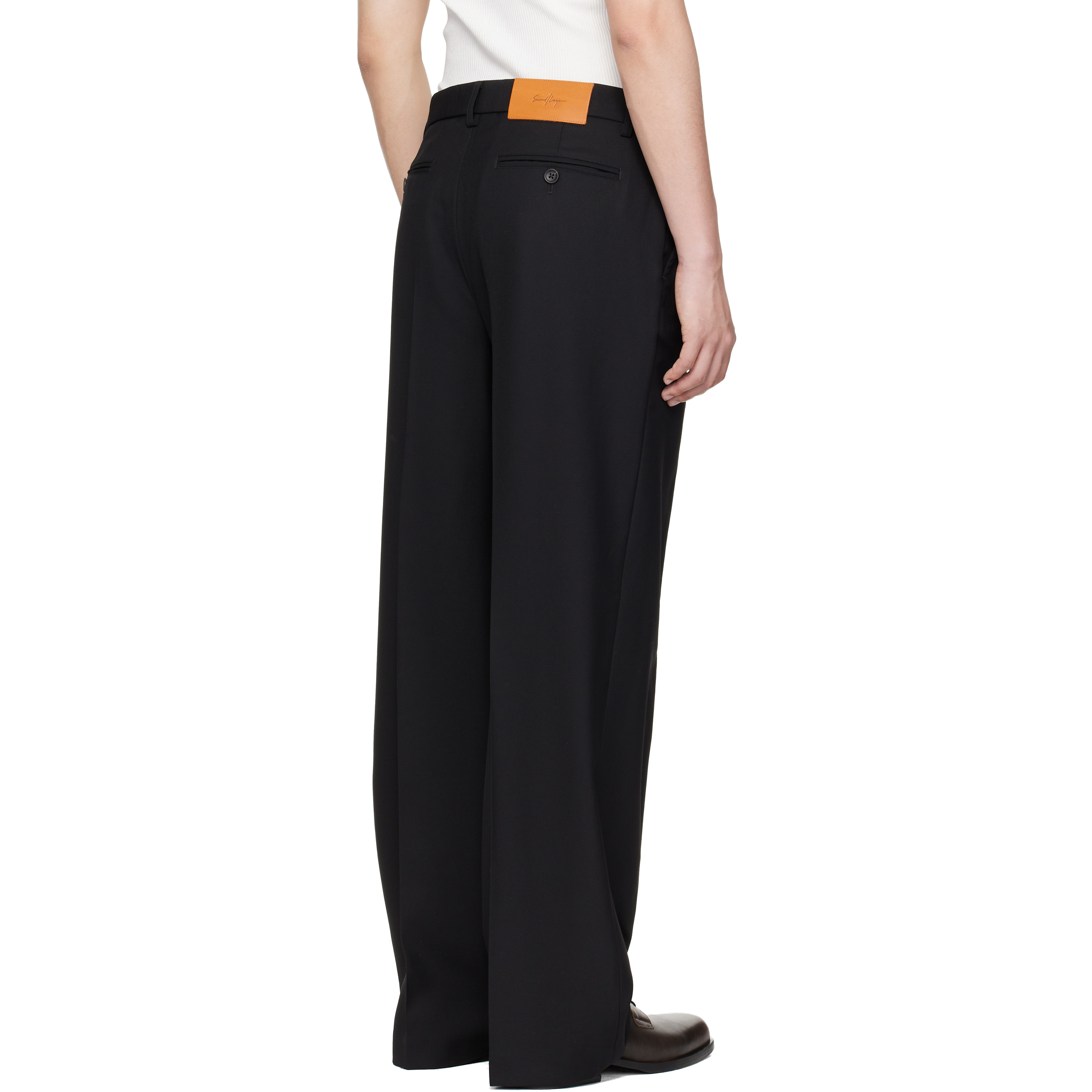 Black Relaxed Primo Trousers