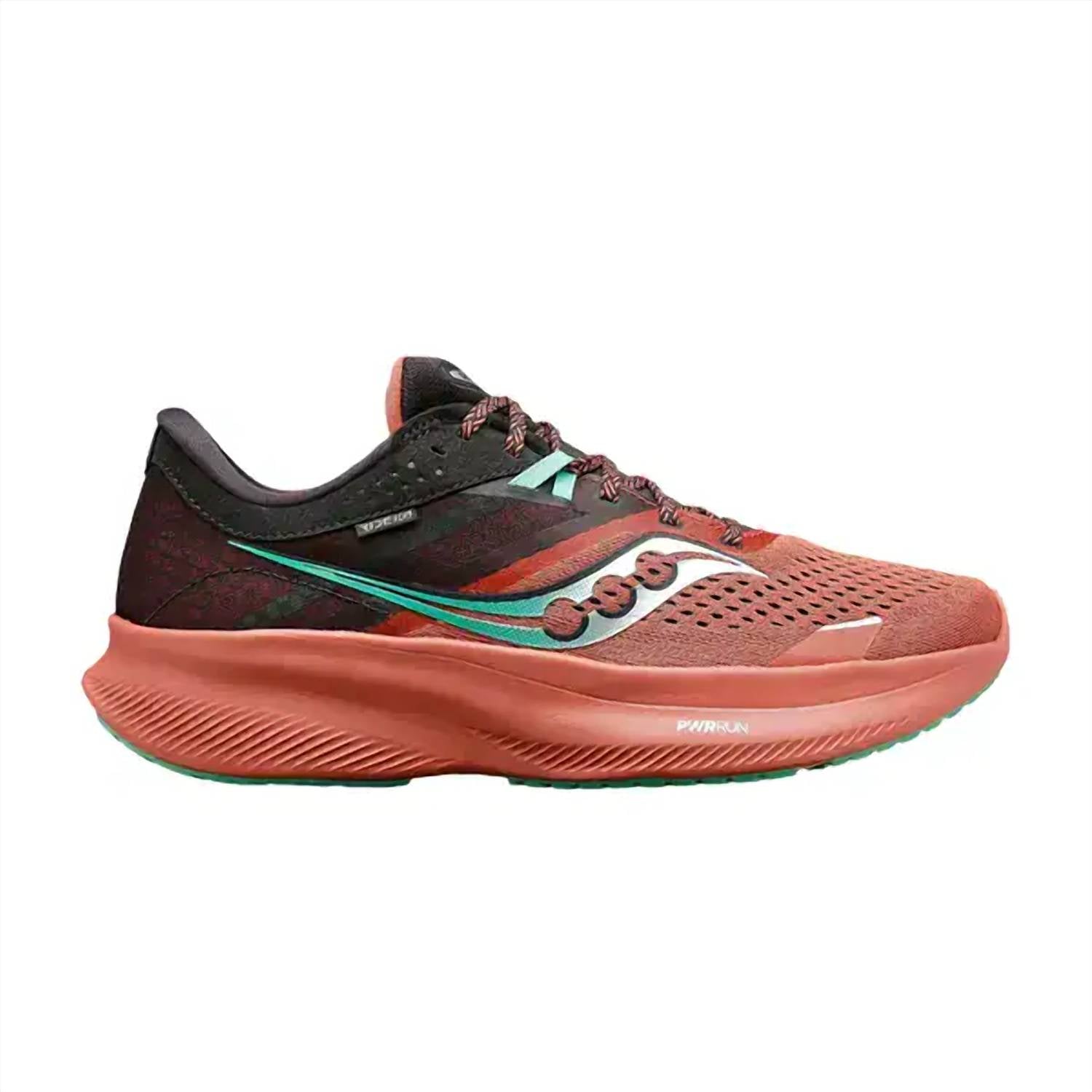 Women's Ride 16 Running Shoes In Soot/basalt