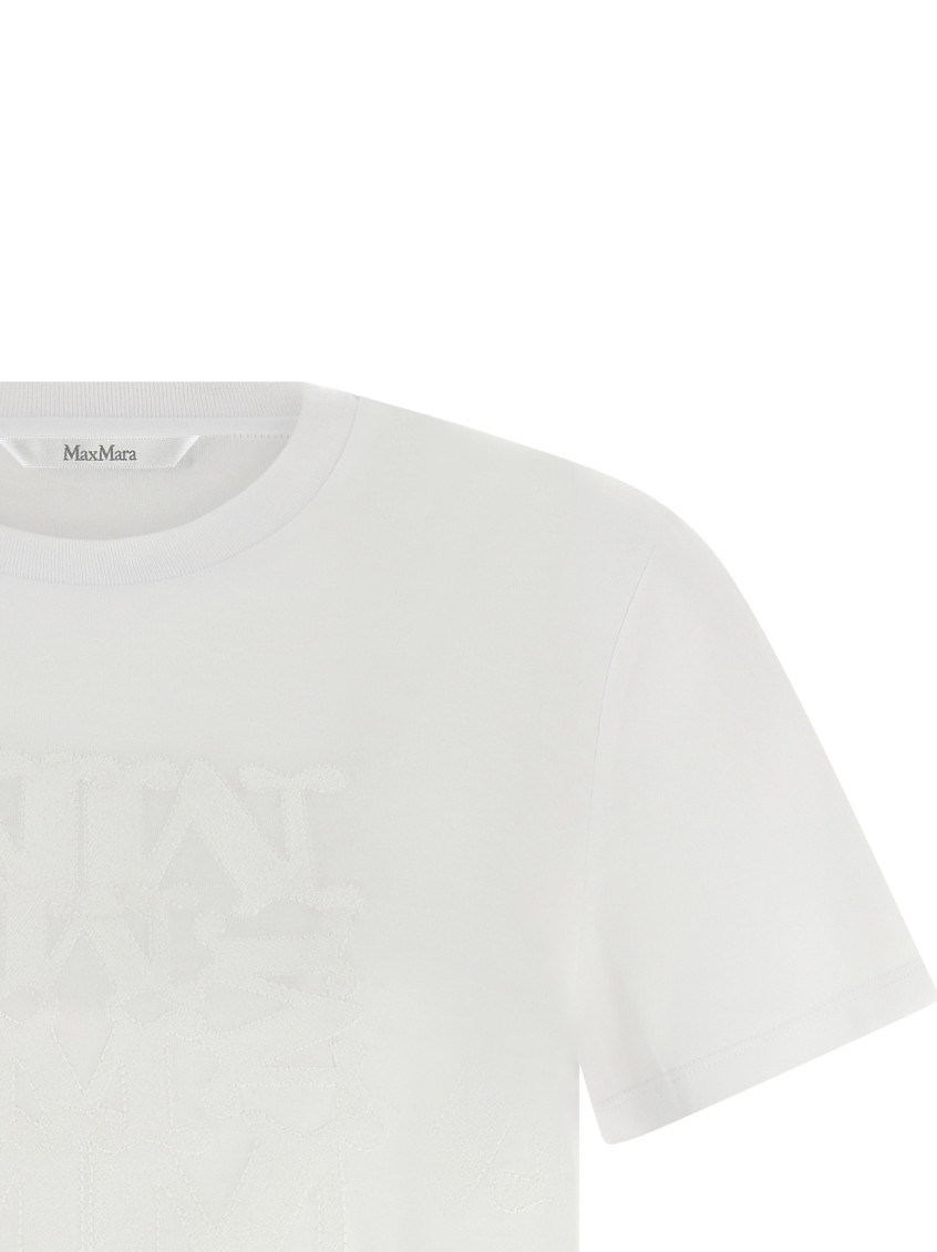 Max Mara - giova graphic print crew neck top