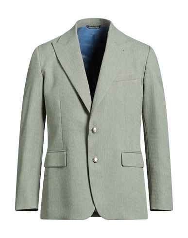 Man Blazer Sage green Size 40 Polyester