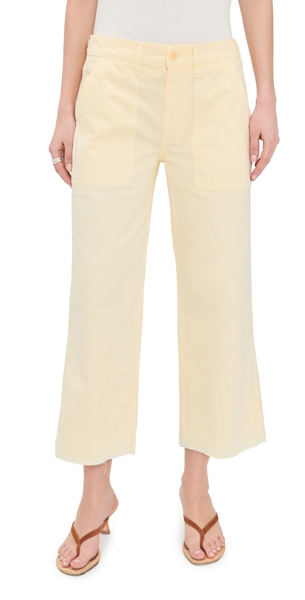 Easy Army Slouch Crop Pants Blondie