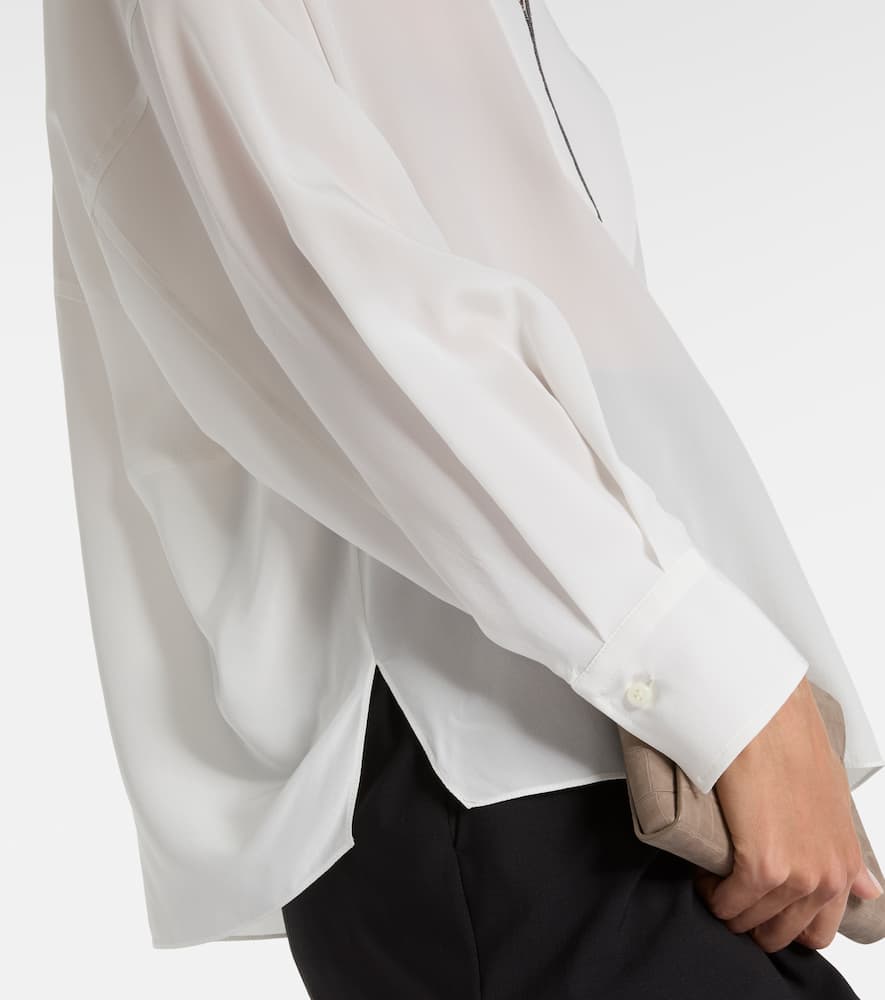 Monili silk blouse