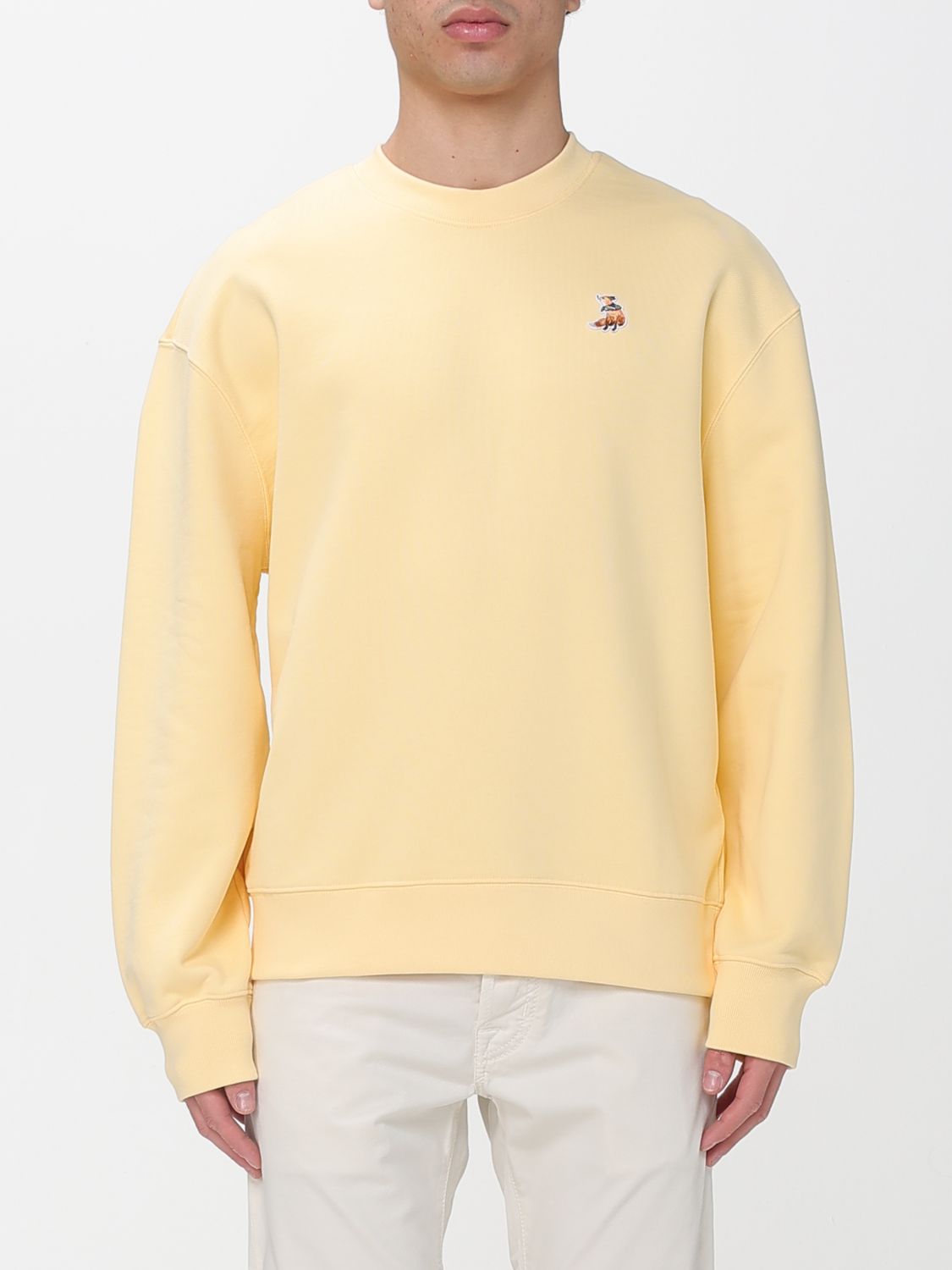 Sweatshirt MAISON KITSUNÉ Men color Yellow