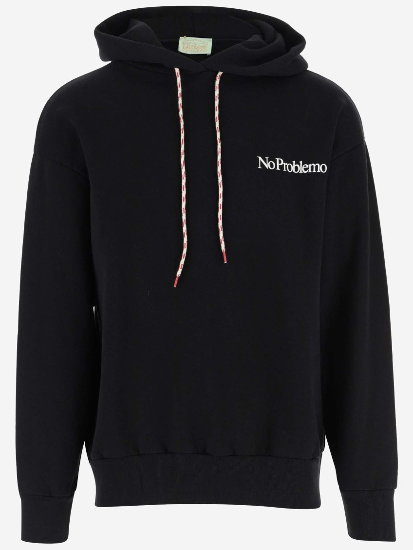 Logo Cotton Hoodie