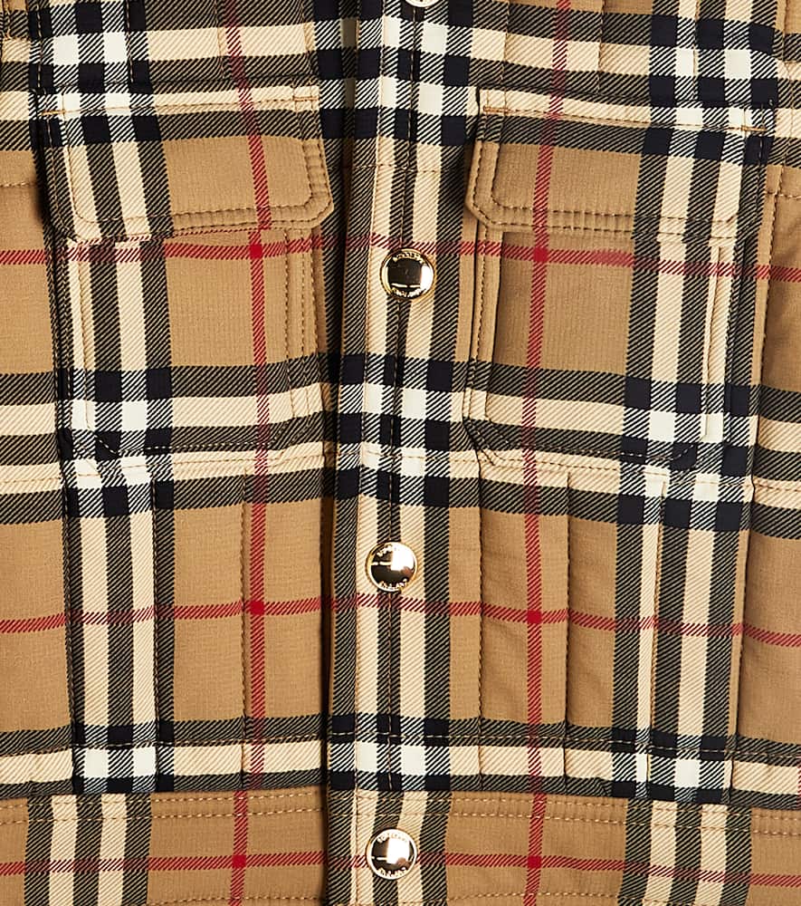 Burberry Kids Checked jacket