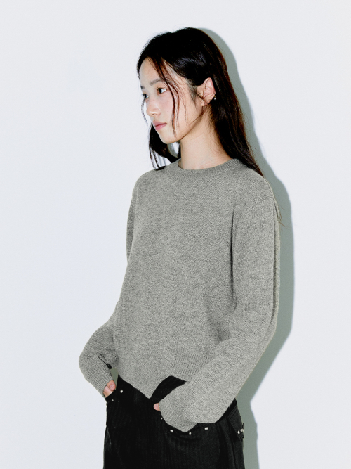 DIAGONAL CUTTING KNIT