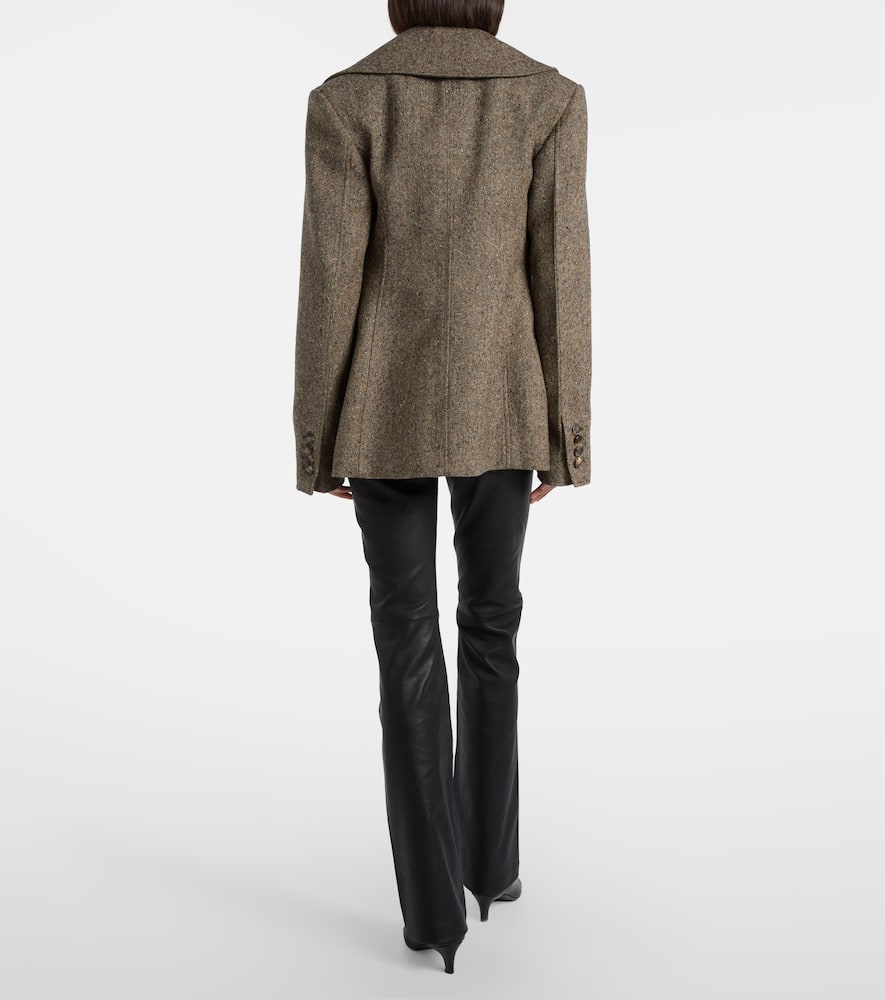Sophie leather bootcut pants