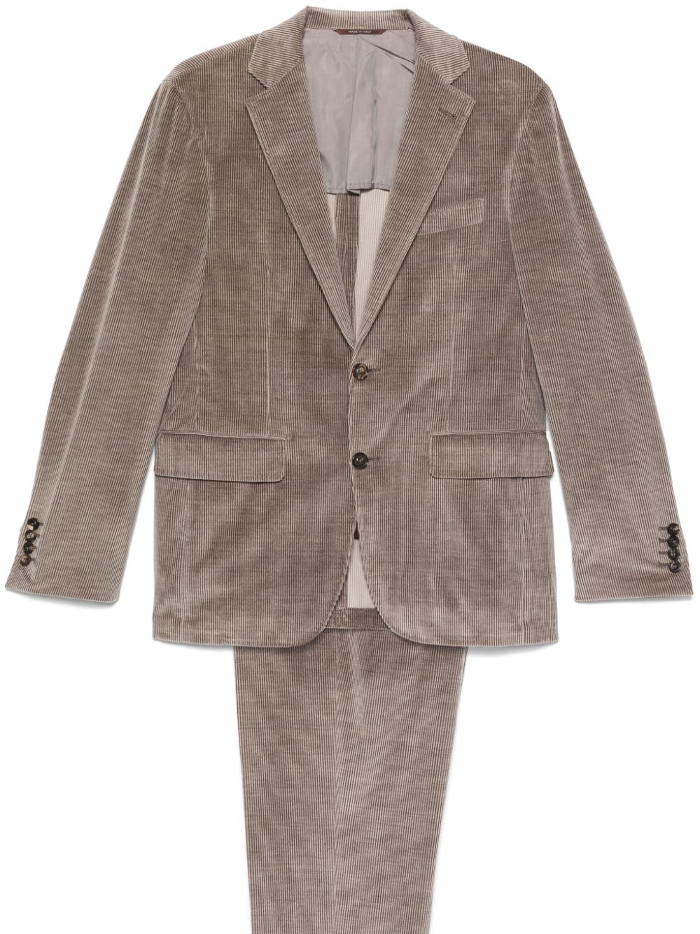 Corduroy suit - Brown