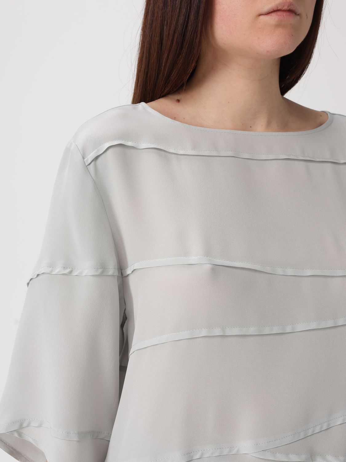 Top Woman color Grey