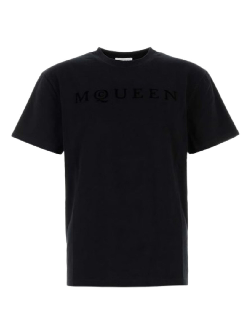 Black Cotton T-Shirt
