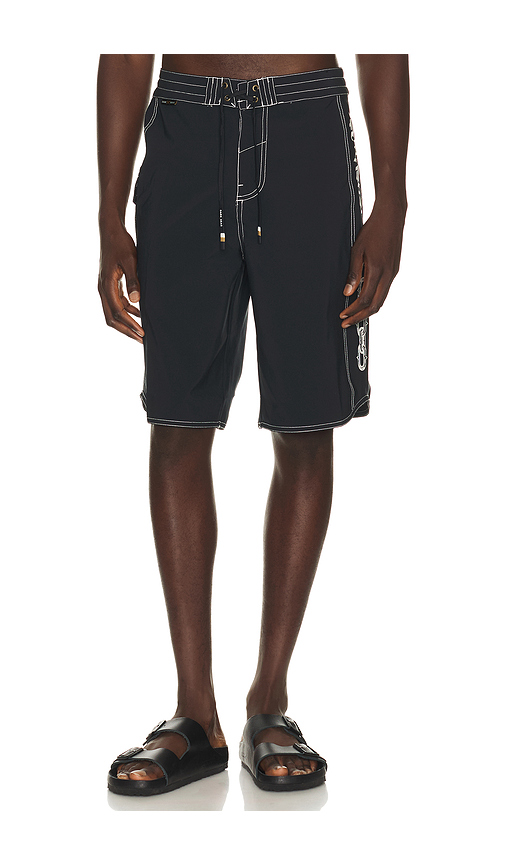 Dark Seas Windward Boardshort in Black. 30. Also