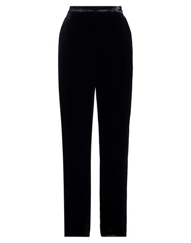 Woman Pants Black Size 10 Viscose, Silk
