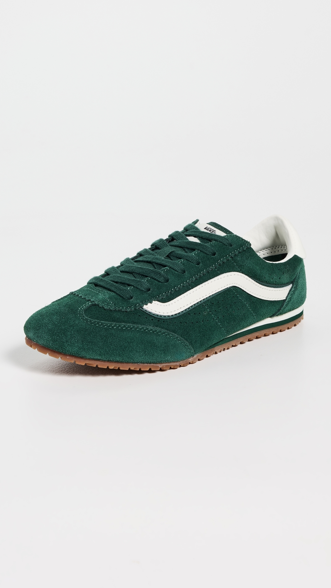 Super Low Pro Sneakers Suede Emerald Green W