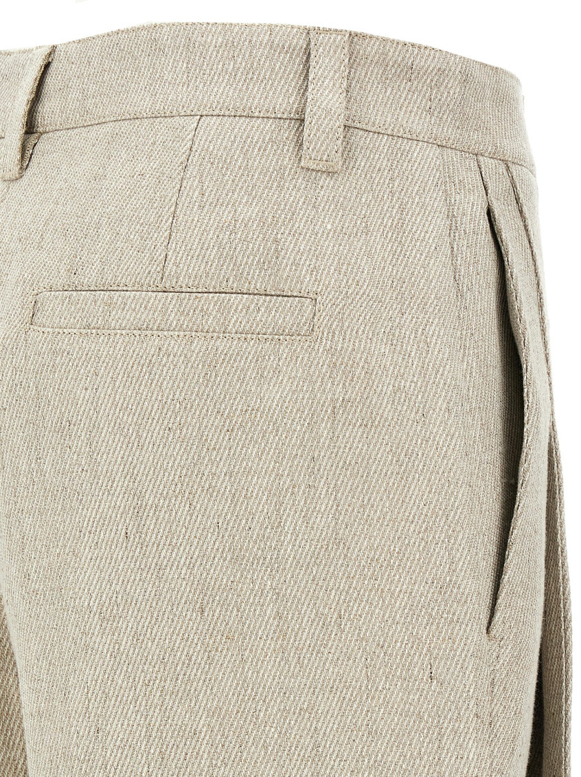 Linen trousers - Neutrals