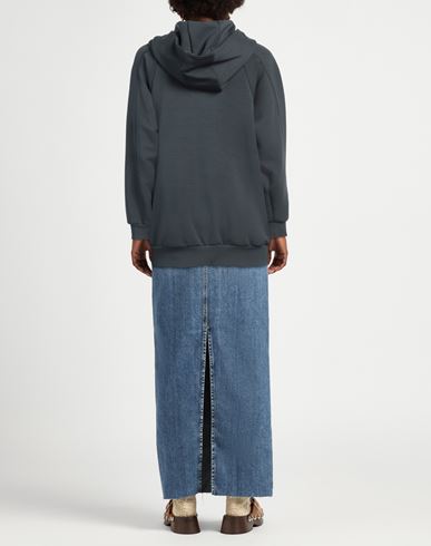 Hinnominate Woman Sweatshirt Lead Size XS Modal, Polyester, Elastane
