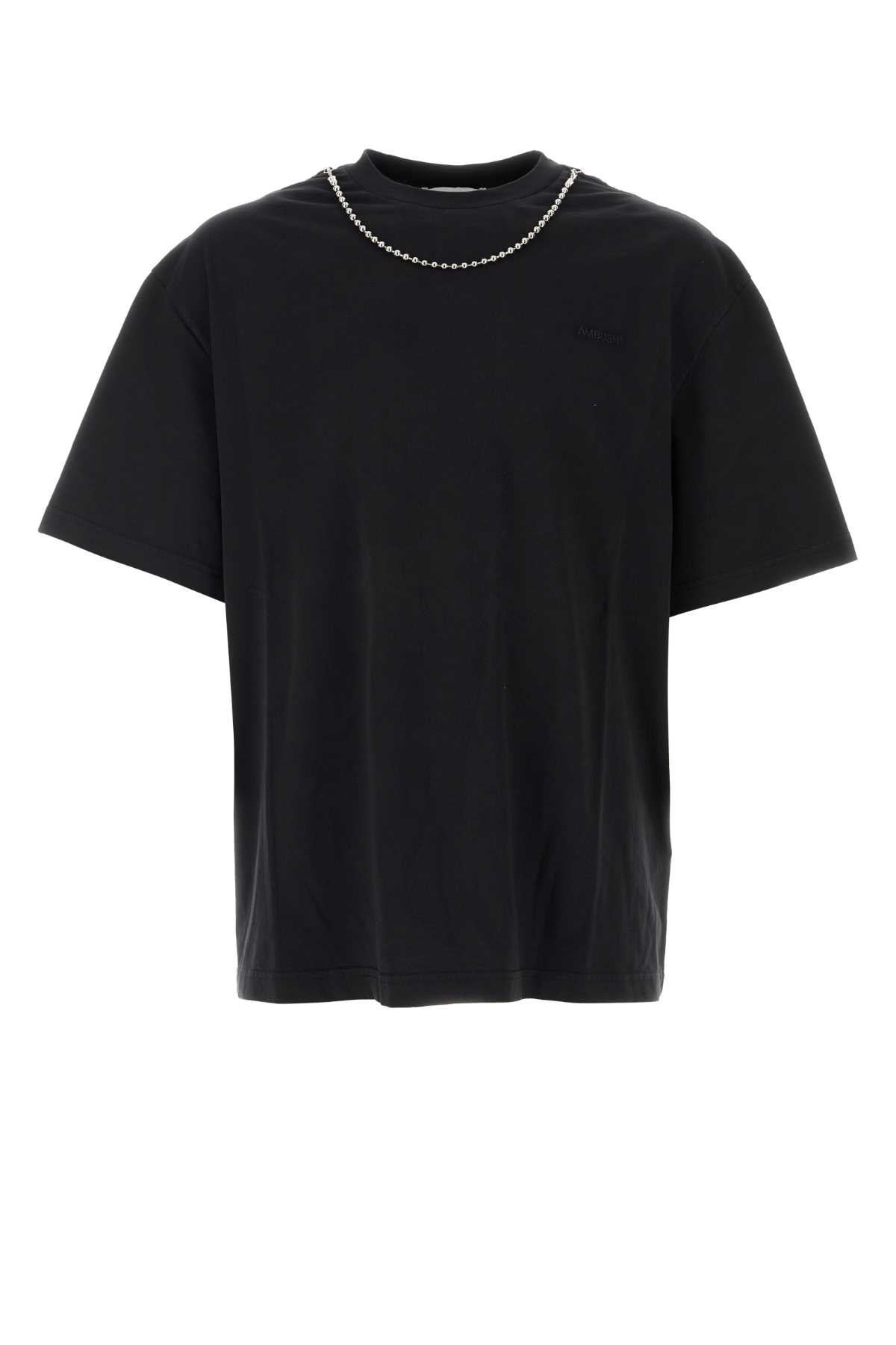 Ballchain cotton T-shirt - Black